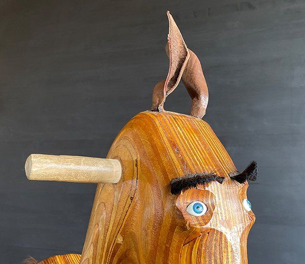 Sculptures & Statues: Holz Ross Woody – D'occasion à Alten par korngeistlicht 1