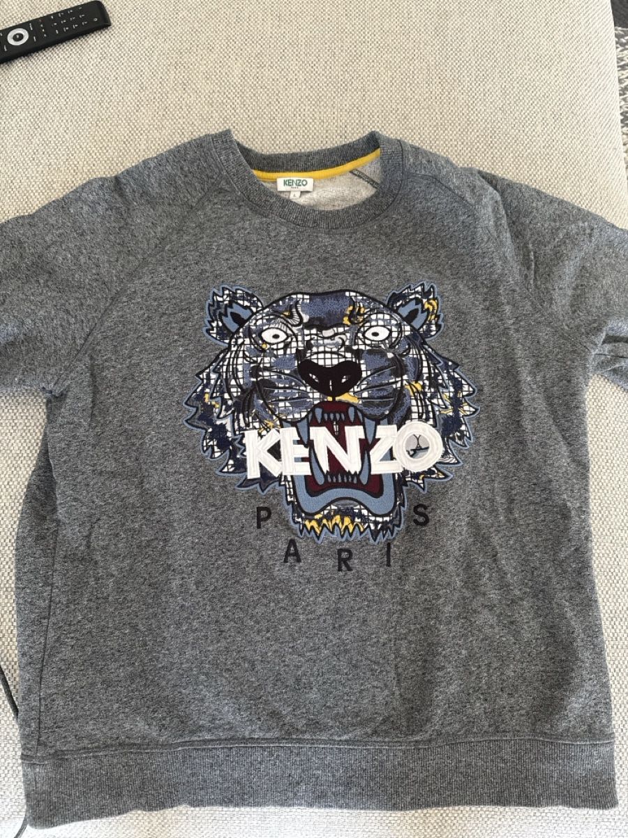 Kenzo Pullover & Sweatshirts: Herren Pullover KENZO PARIS grau Grösse L neuwertig – Gebraucht aus Horw von 6048horw