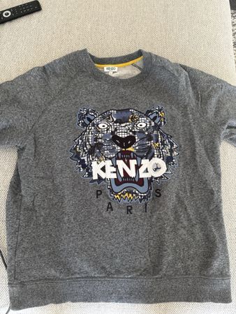 Herren Pullover KENZO PARIS grau Grösse L neuwertig
