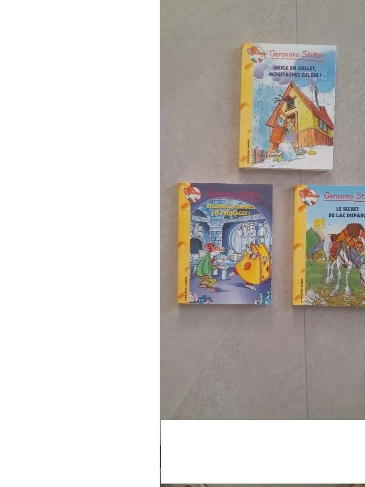 Libri: Geronimo Stilton 3 Kinder Bücher – Nuovo (secondo la descrizione) da Udligenswil venduto da m-nikolic