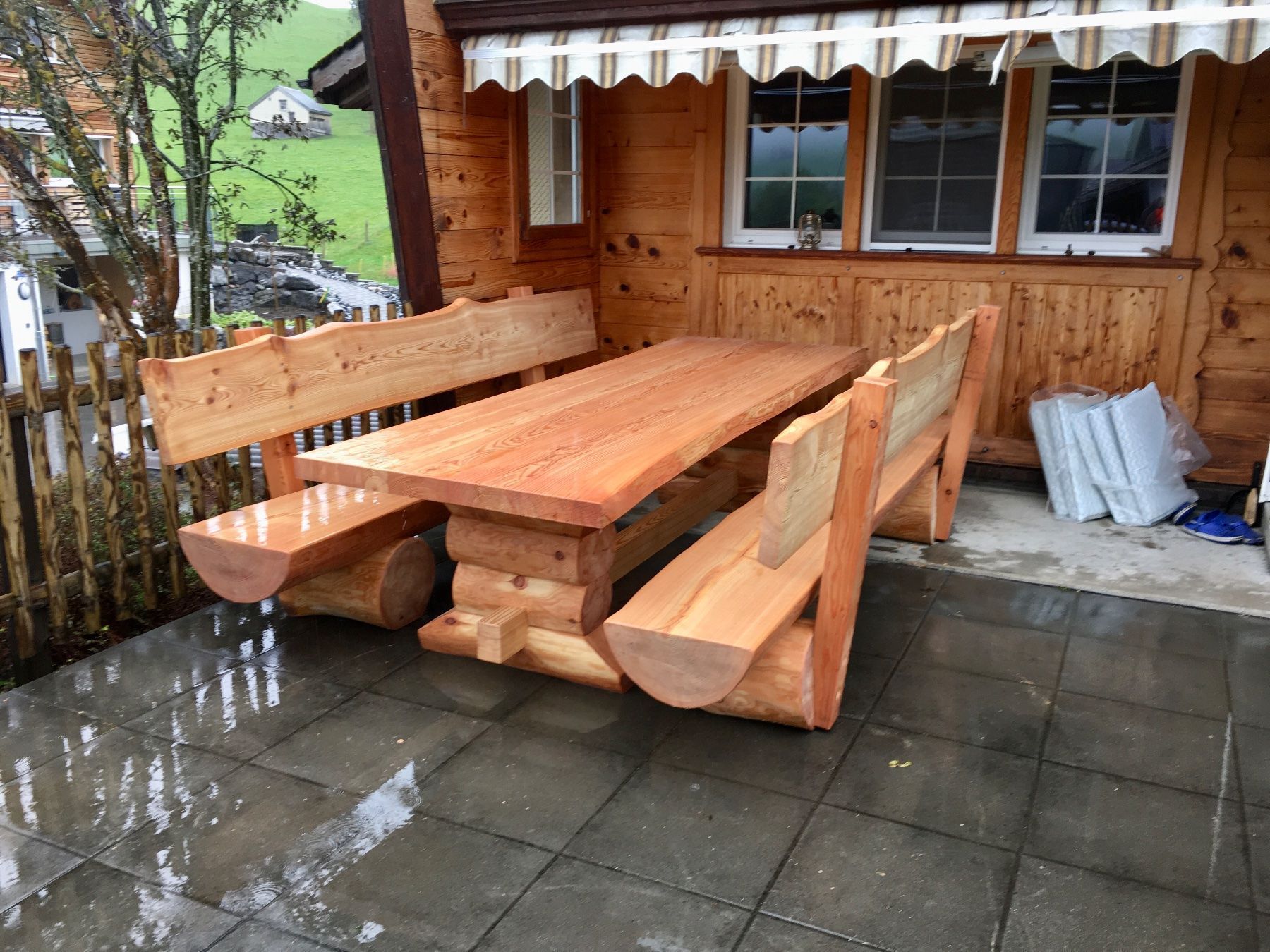 Tables: Bank-Tisch Garnitur – D'occasion à Wald AR par Mark92 3