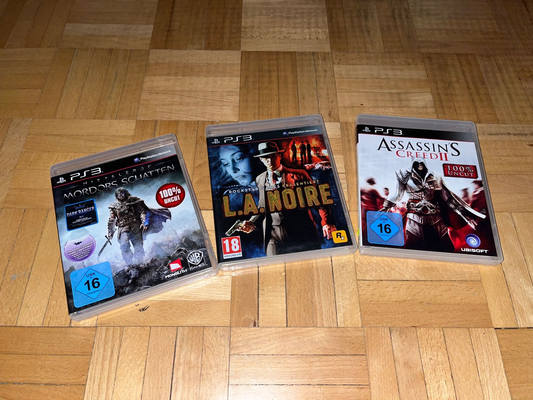 Jeux: 3x Spiele für Ps3 – D'occasion à Basel par Ruemli17