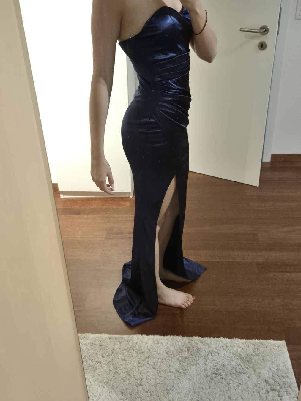 Robes: Dunkelblaues Abendkleid lang mit Schlitz – Neuf (Voir description) à Strengelbach par ich1.0 1