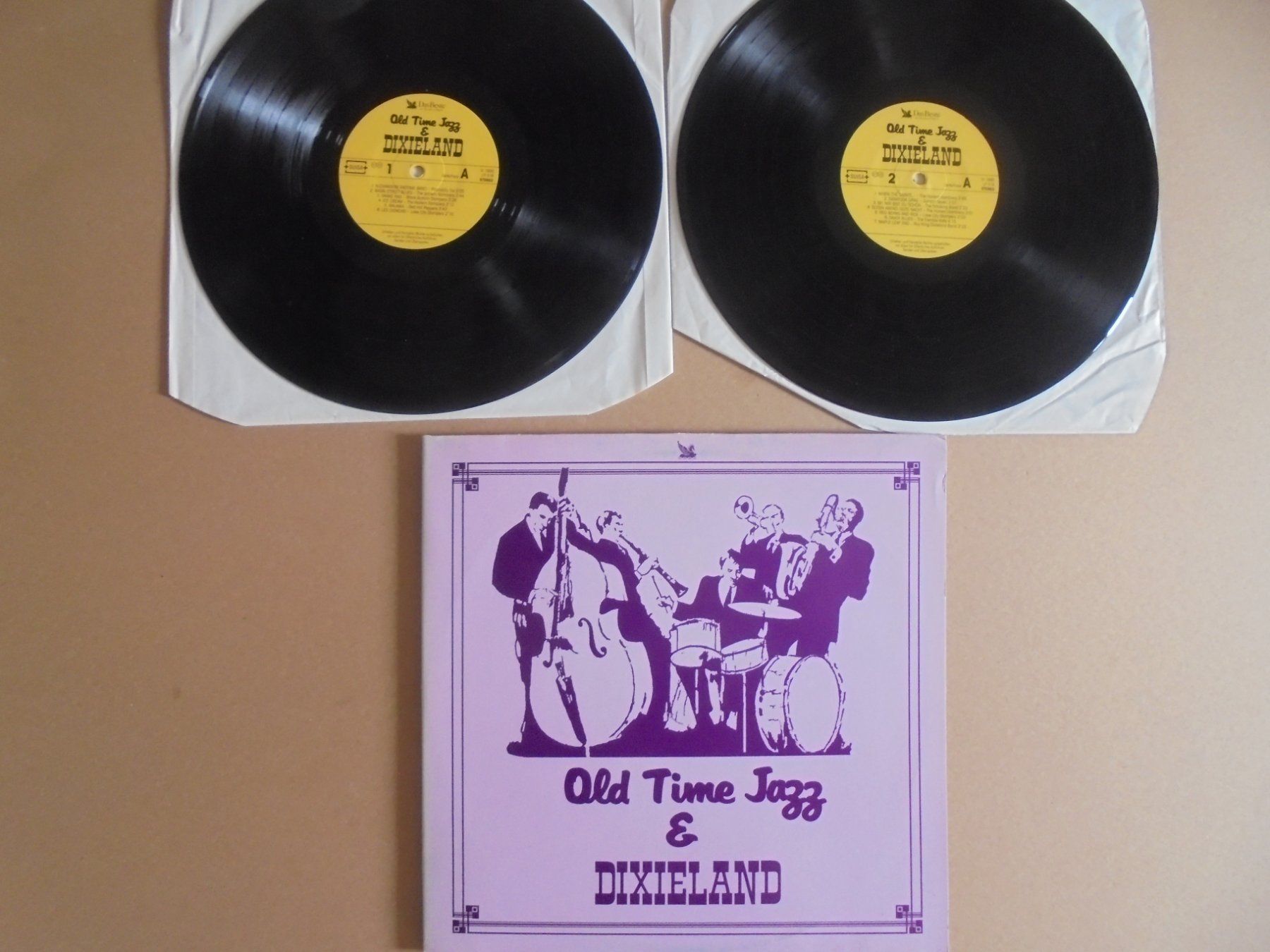 Dischi in vinile: Old Time Jazz & Dixieland " 2 x LP Harlem Ramblers +verschie – Usato da Crissier venduto da Promopost