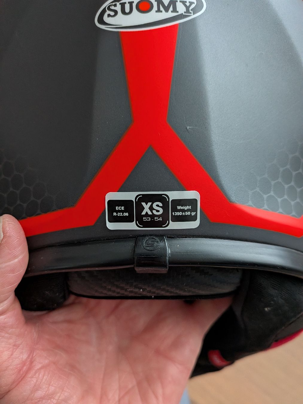 Suomy Helme & Visiere: Motorrad Helm SUOMY TRECK-1  – Neu (gemäss Beschreibung) aus Reutigen von Aprilia-0046 5