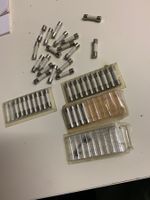 Sicherungen / Schmelzeinsätze, verschiedene Werte 40 stk.