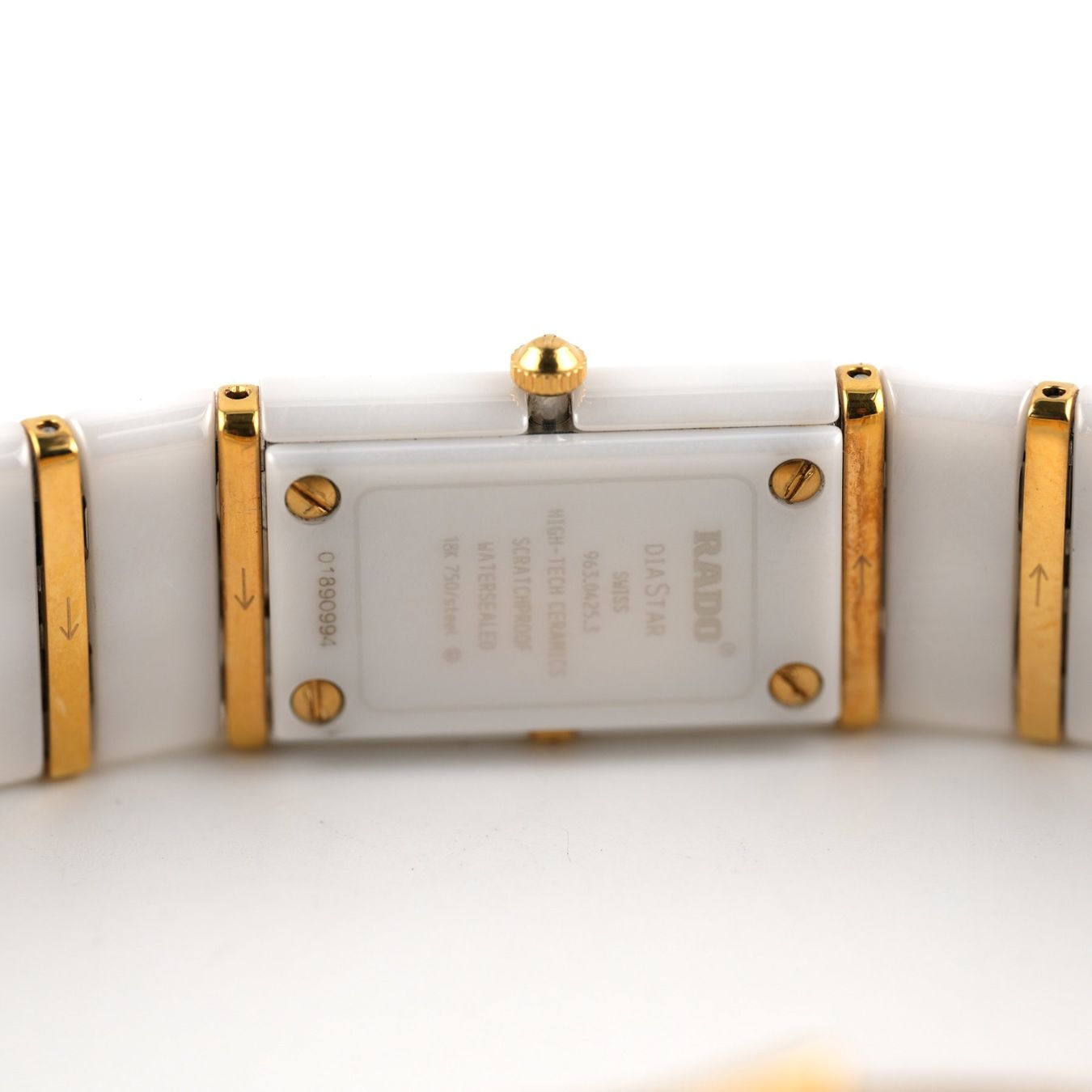 Rado Orologi: Rado Diastar Gold&Ceramic Damenuhr – Usato da Basel venduto da Edelmetallhaus.com 2