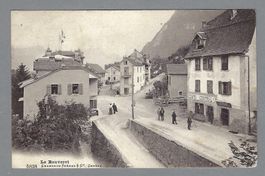 1908, LE BOUVERET, CAFÉ CENTRAL, ANIMÉE