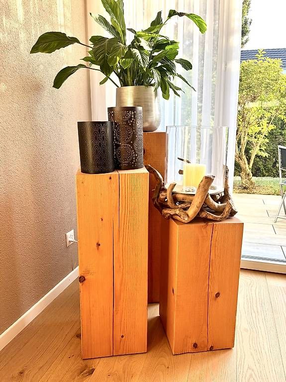 Articles en bois: 3x Holzsäulen  – D'occasion à Goldach par ManuelaE03 1
