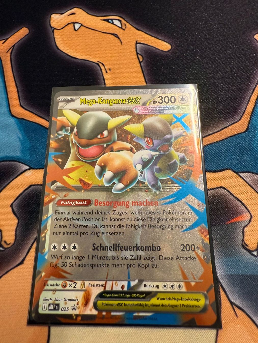 Pokémon Carte collezionabili: Mega Kangama ex (MEP 025) - Promo – Nuovo (secondo la descrizione) da Bülach venduto da Pfrenzel