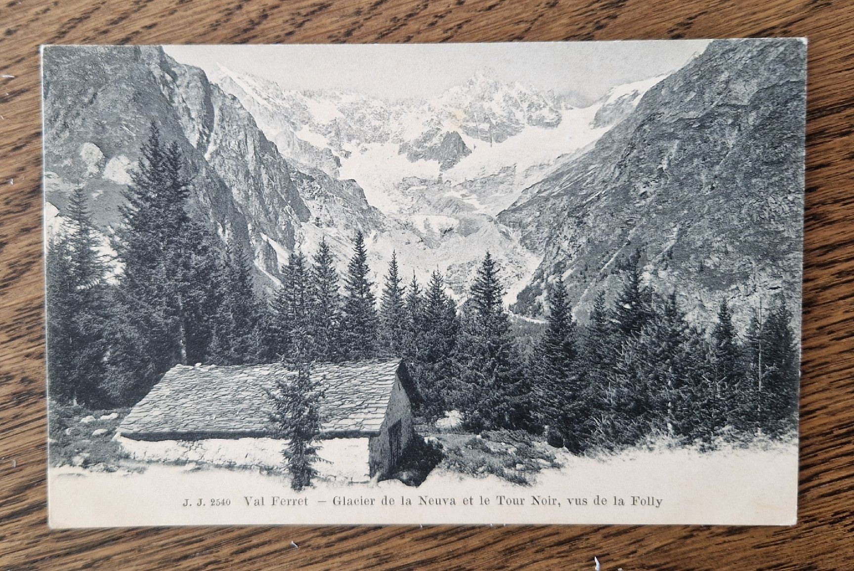 Ansichtskarten: Val Ferret - Glacier de la Neuva – Gebraucht aus Ebikon von Donar50