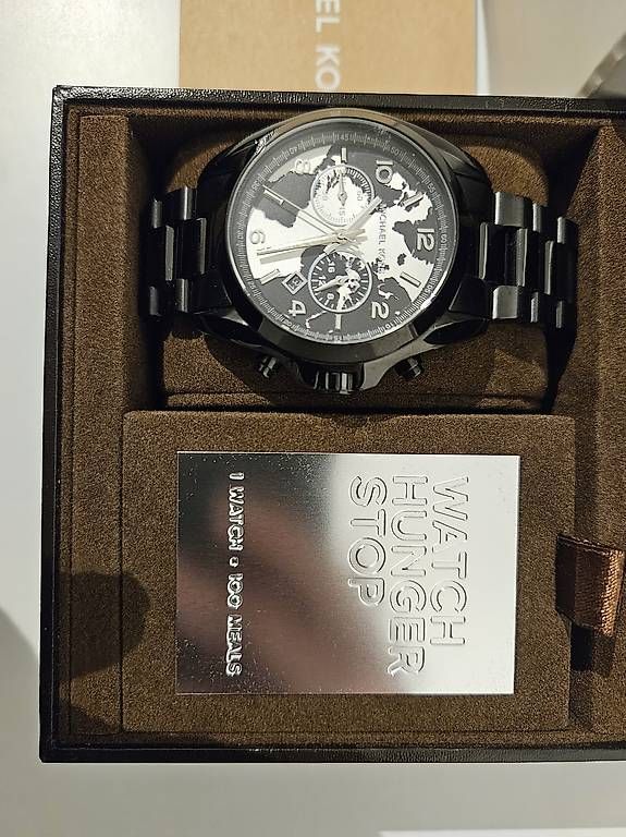 Orologi: Michael Kors Watch Hunger Stop Limited Edition – Usato da Saland venduto da zwergli90