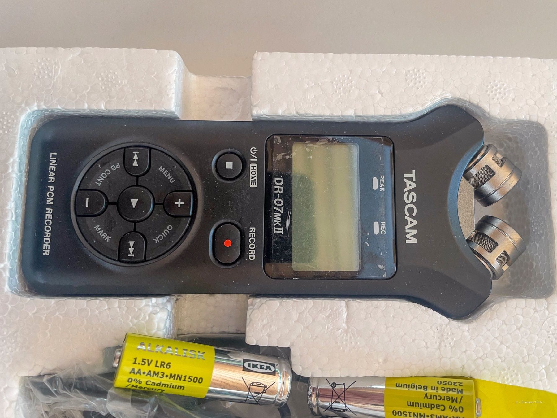 Tascam Registratori: Tascam DR-07mkII Linear PCM Recorder mit 2GB microSD – Usato da Rheinfelden venduto da jonathancollebianco 1