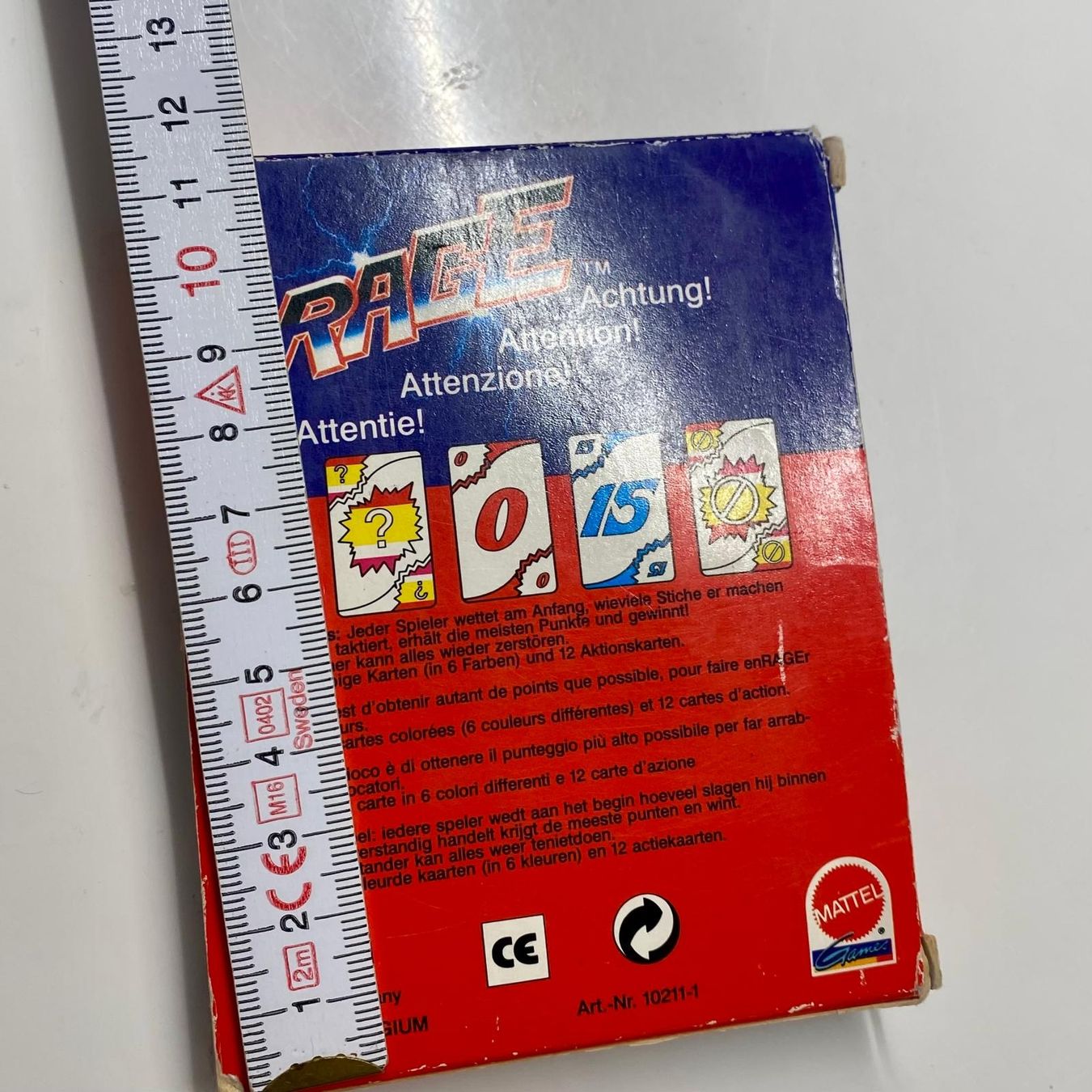 Mattel Giochi: Rage Kartenspiel - Mattel – Nuovo (secondo la descrizione) da Krauchthal venduto da SamsPuce 3