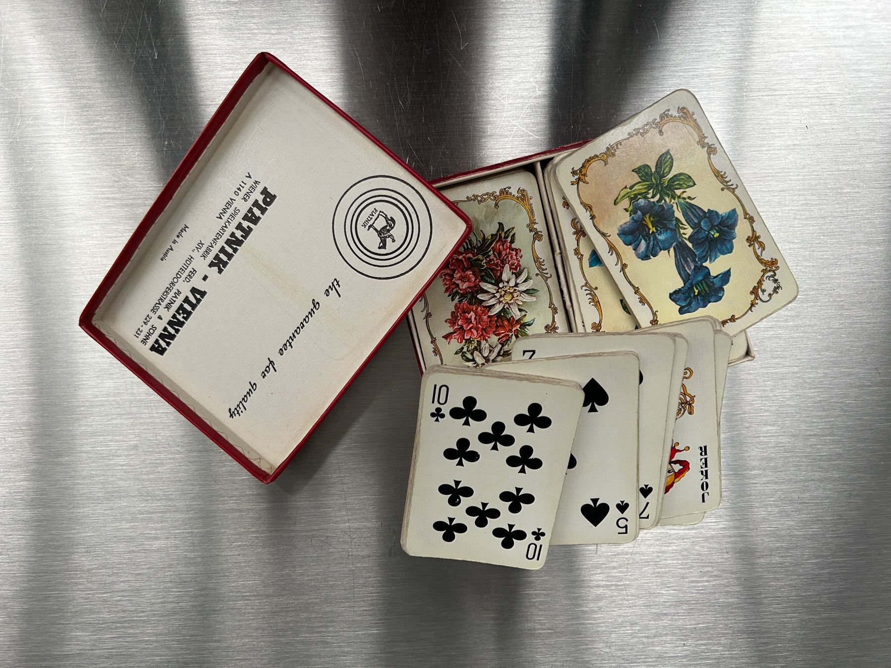Giochi: Spielkarten Piatnik Vienna – Usato da Worb venduto da -rene- 2