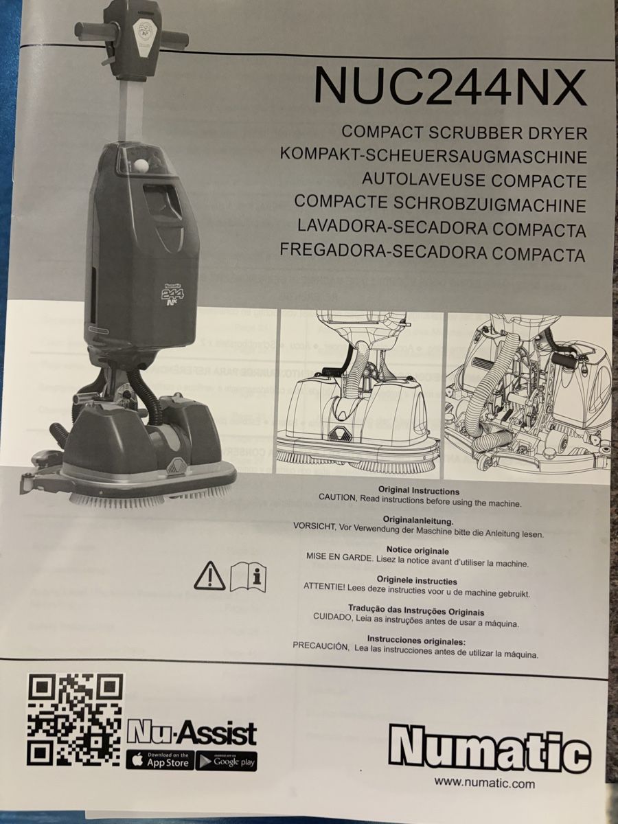 Toutes les machines: Scheuersaugmaschine Numatic NUC 244 NX  – D'occasion à Detligen par corabero 6