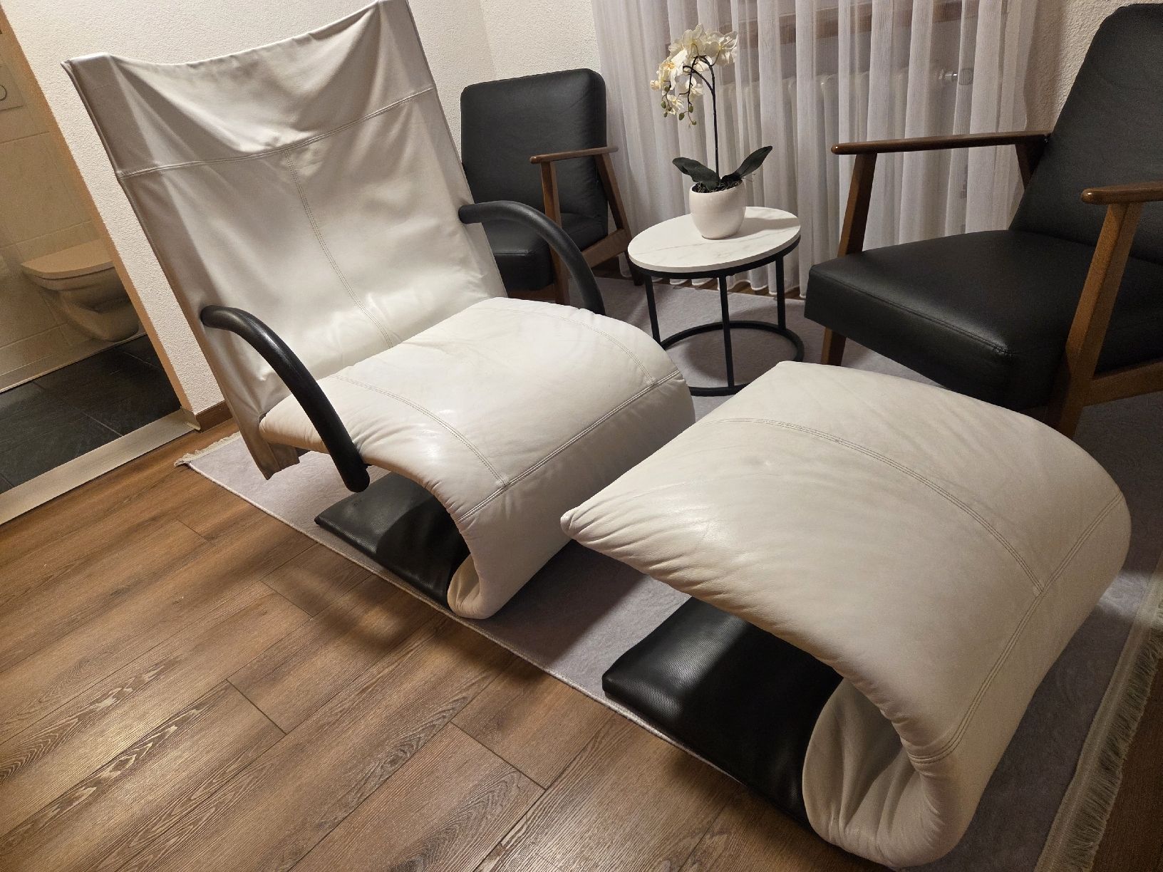Ligne Roset Sessel: Claude Brisson Sessel 80er Jahre – Gebraucht aus Domat/Ems von orko