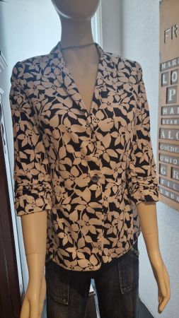 Lässiger Blazer, Gr. 38, blau/ weiss, Orsay, Neu
