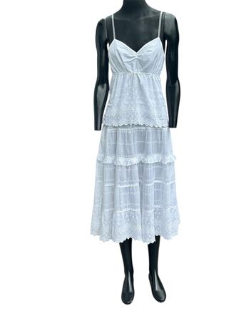 Calvin Klein Sommerkleid – Grösse S – 100% Baumwolle – roman