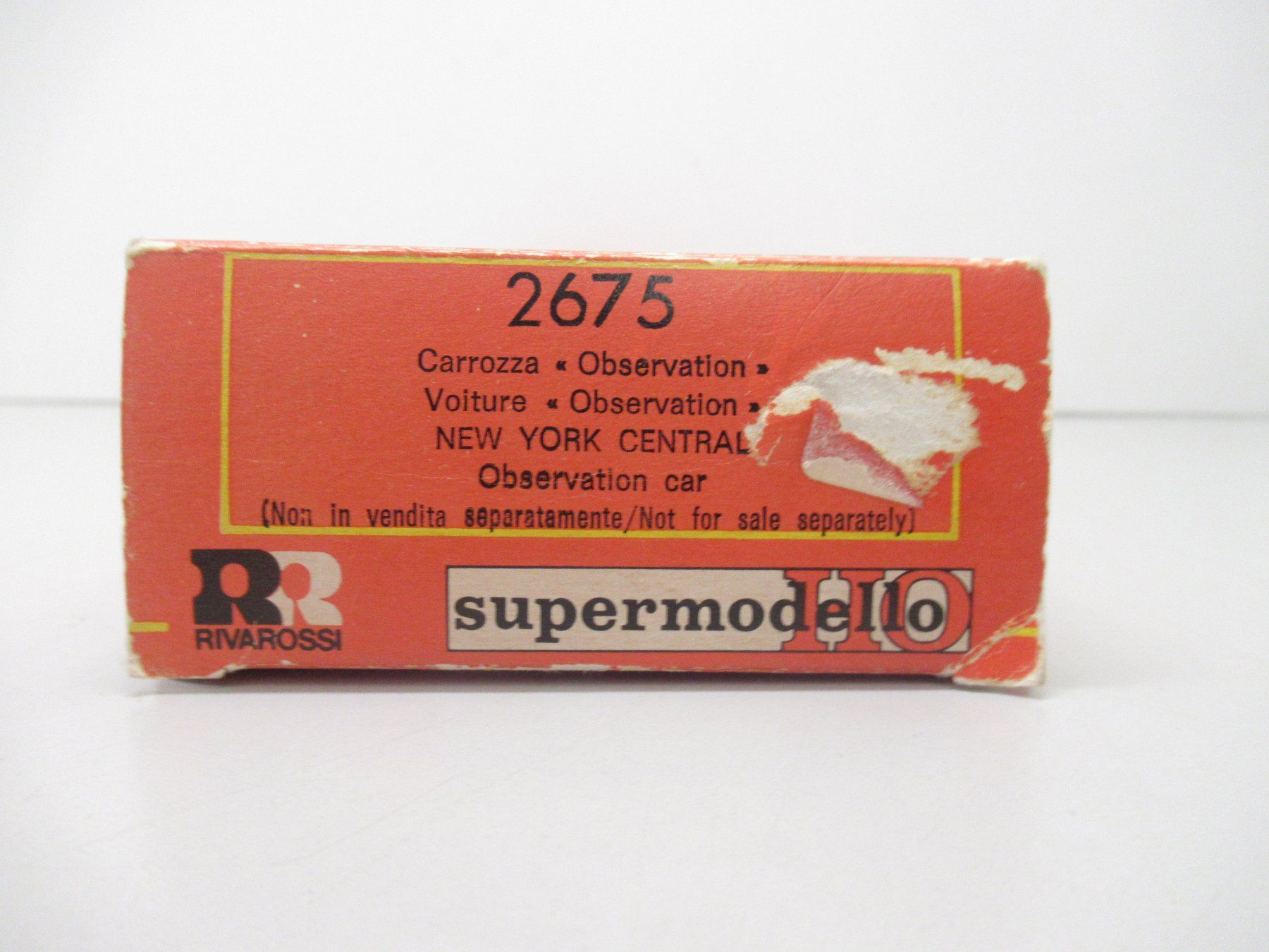 Rivarossi Modellini di ferrovie: Rivarossi 2675 Pullman Observation Car New York Central DC – Usato da Basel venduto da mhmarken 7