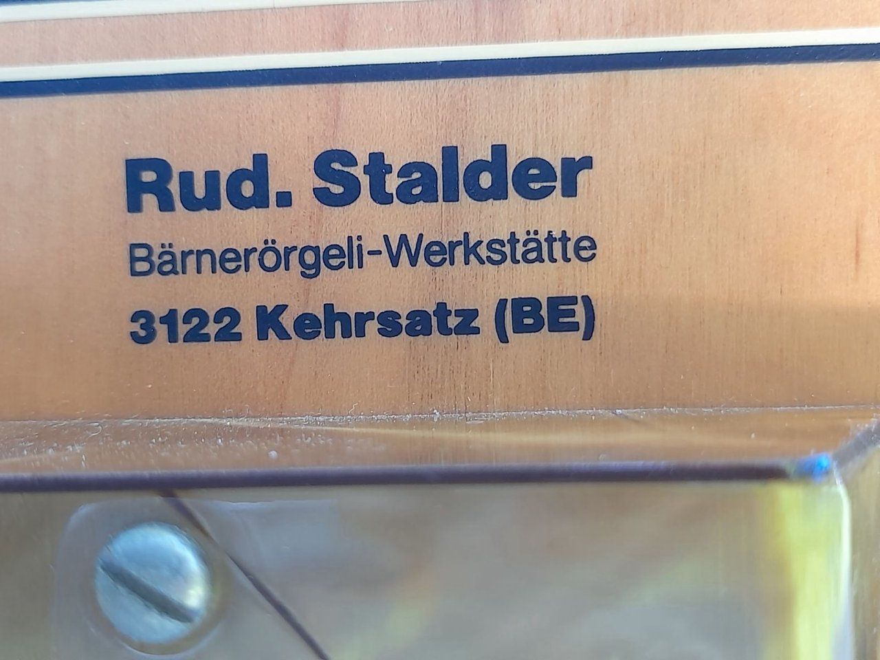 Strumenti musicali: SCHWYZERÖRGELI ANDREAS STALDER   Bärnerörgeli in Cello – Usato da Steinhausen venduto da Scrashel 4