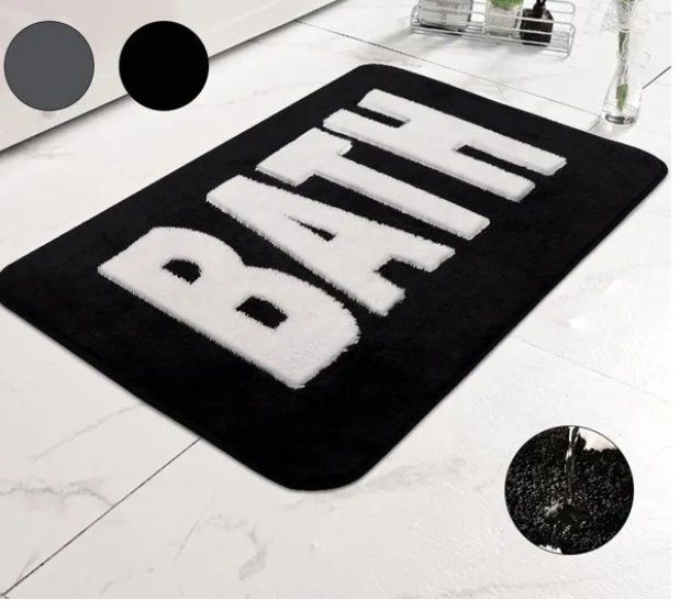Tappeti: Teppich Badezimmerteppich 50cm x 80cm – Nuovo e nell'imballaggio originale da Walenstadt venduto da SchnaeppchenRabe 3
