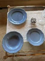 18-teilig: Rosenthal Teller, „Maria“, Blau, Top Zustand
