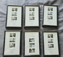 Fotorahmen Set 6 Stk. framebasics 10x15cm schwarz neu