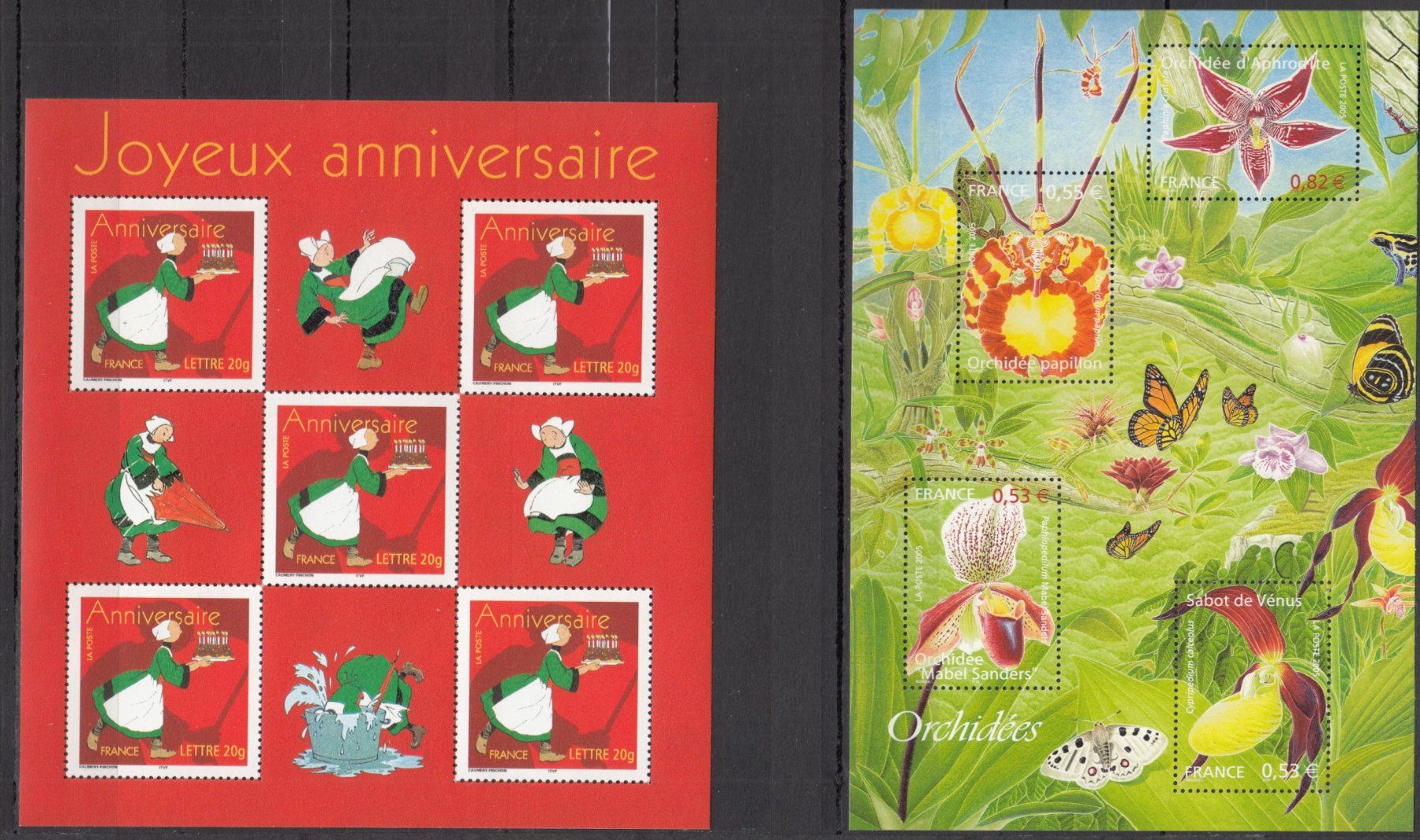 Tous les timbres: Frankreich 2005 postfrisch – D'occasion à Bürglen TG par StampGraf 2
