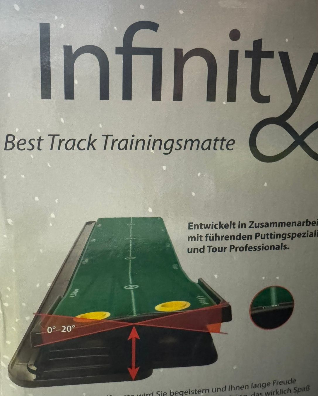 Tappeto da gioco: Best Track Infinity Green Putting-Matte – Usato da Tann venduto da fab-c