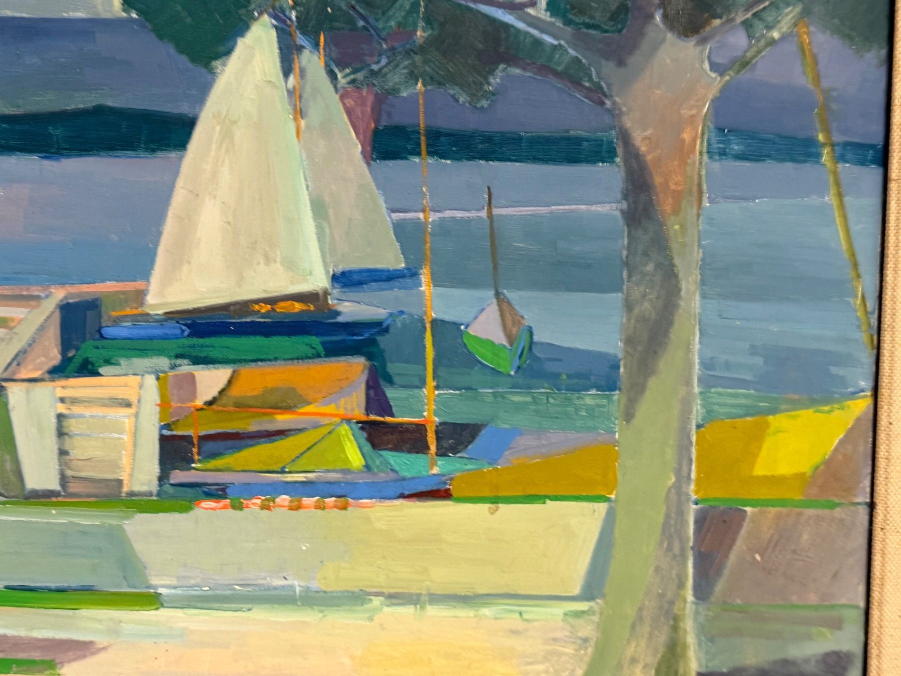 Dipinti: WERNER AERNI (1907–1992) ÖlGemälde – Usato da Basel venduto da PAUL_ART 3