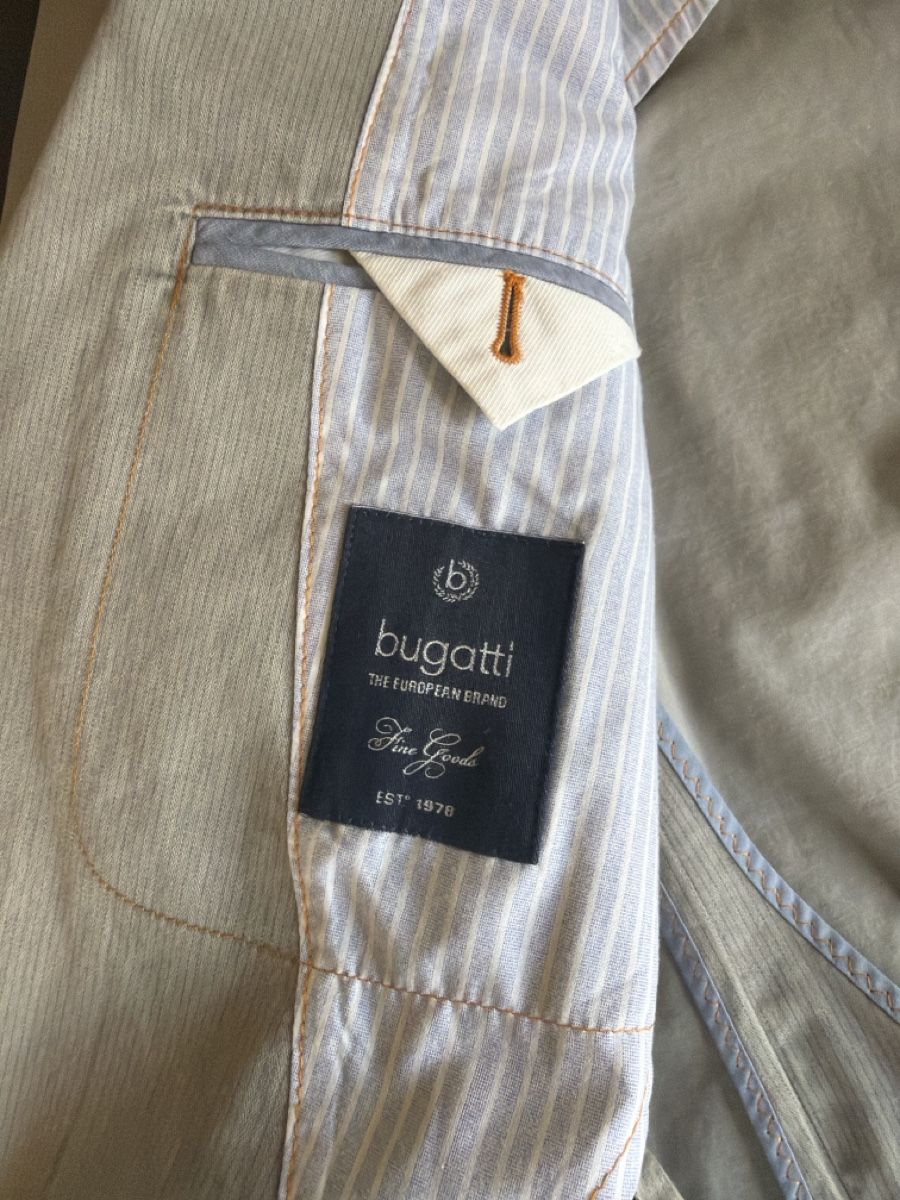 Bugatti Anzüge:  BUGATTI     SAKKO    GR .  50    PINE  COTTON – Gebraucht aus Wetzikon ZH von philippe_22 3