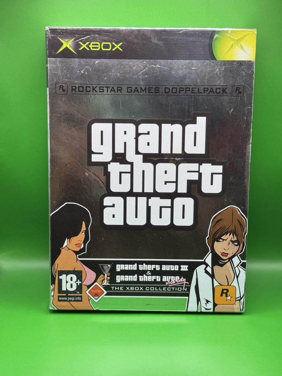 Microsoft Giochi: Grand Theft Auto Doppelpack XBOX – Usato da Zürich venduto da Reogen