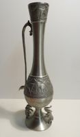 Zinnvase Elefanten Zinn Vase sehr dekorativ   filigrane Vase