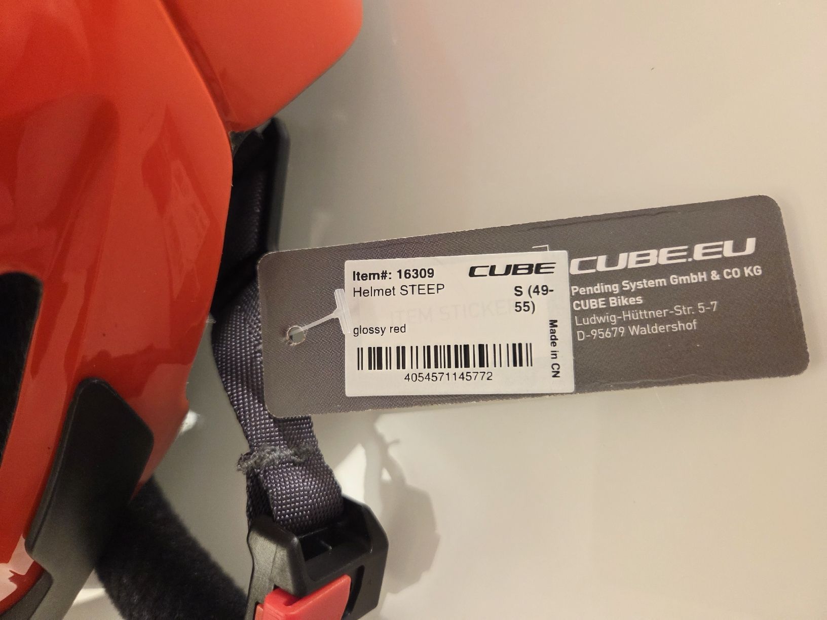 Cube Helme: Cube Helm STEEP Unisex glossy red / Grösse S – Neu und originalverpackt aus Braunau von Brand-Store 5