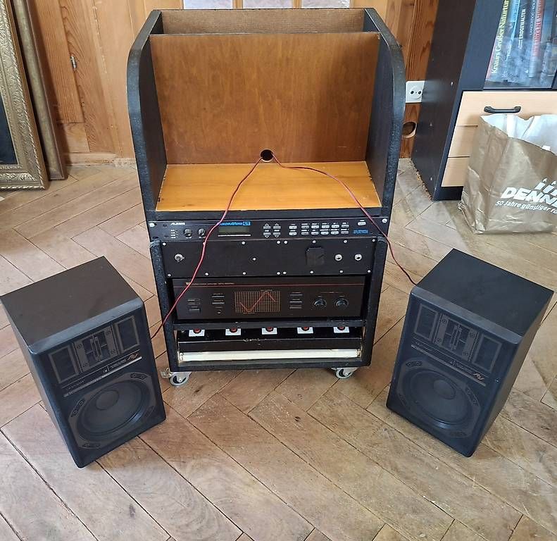 Casse acustiche: Audio-Rack mit Verstärker, Lautsprechern & Effektgerät – Usato da Rüti ZH venduto da Liliane_market 1