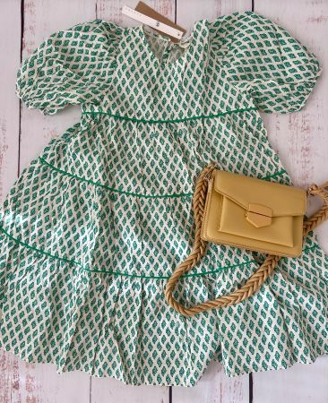 Light summer dress in 60’s style, new 150cm