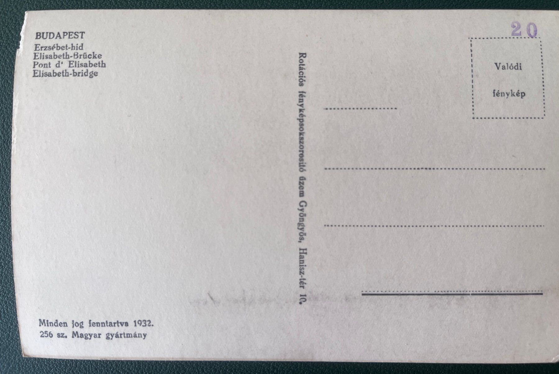Cartoline postali: AK Budapest belebt mit Autos + Personen – Usato da Biberist venduto da Edelfloh 1