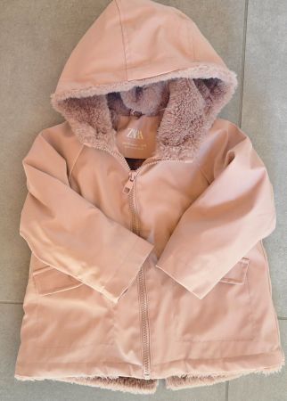 Hübsche gefütterte Regenjacke, Zara, Grösse 92