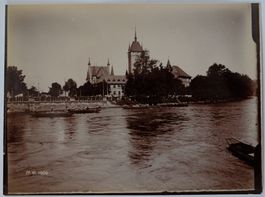 Originalfotografie Zürich Limmatwettfahren 1900