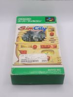 Sim City OVP SNES Super Famicom Japan