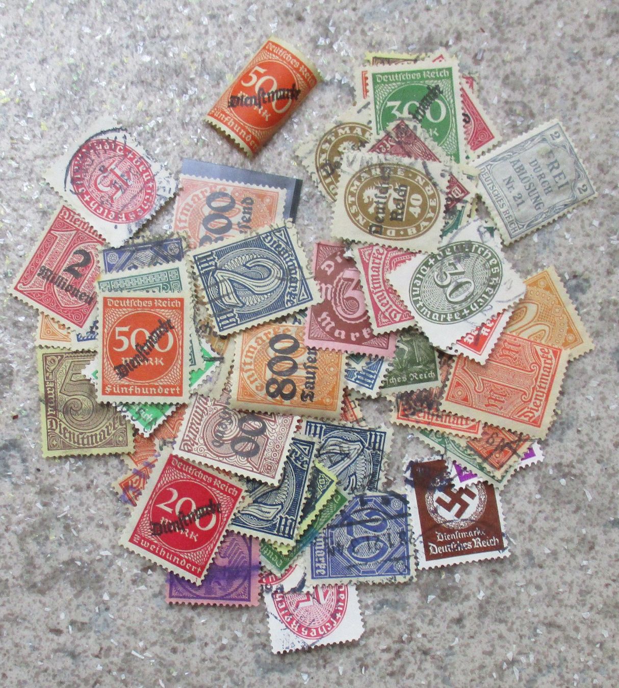 Alle Briefmarken: Lot DR – Gebraucht aus Mühlau von Goelfli 4