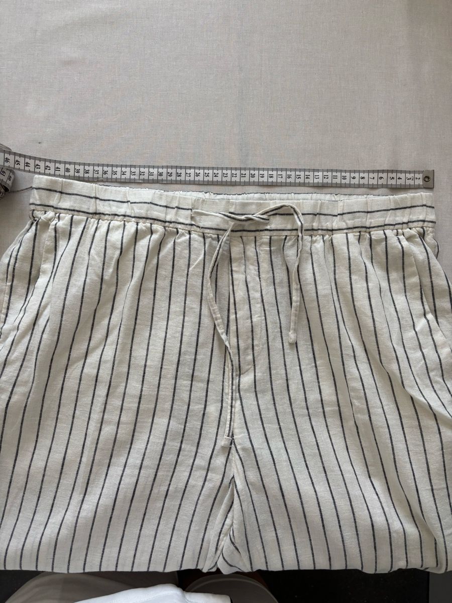 H&M Pantaloni: H&M Sommerhose, gestreift, Grösse M, Regular Fit. – Nuovo e nell'imballaggio originale da Bäretswil venduto da Viechel 2