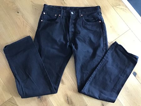 Schwarze Levi's 501 Jeans, Grösse W32 / L32