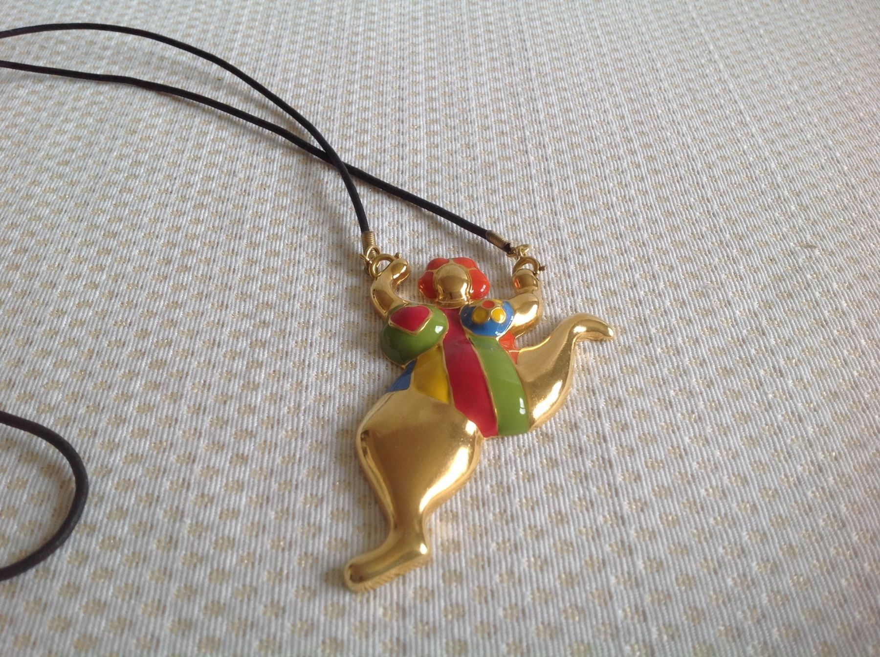 Catenine: Niki De Saint Phalle - Nana - collier – Usato da Sion venduto da accroshoes 1