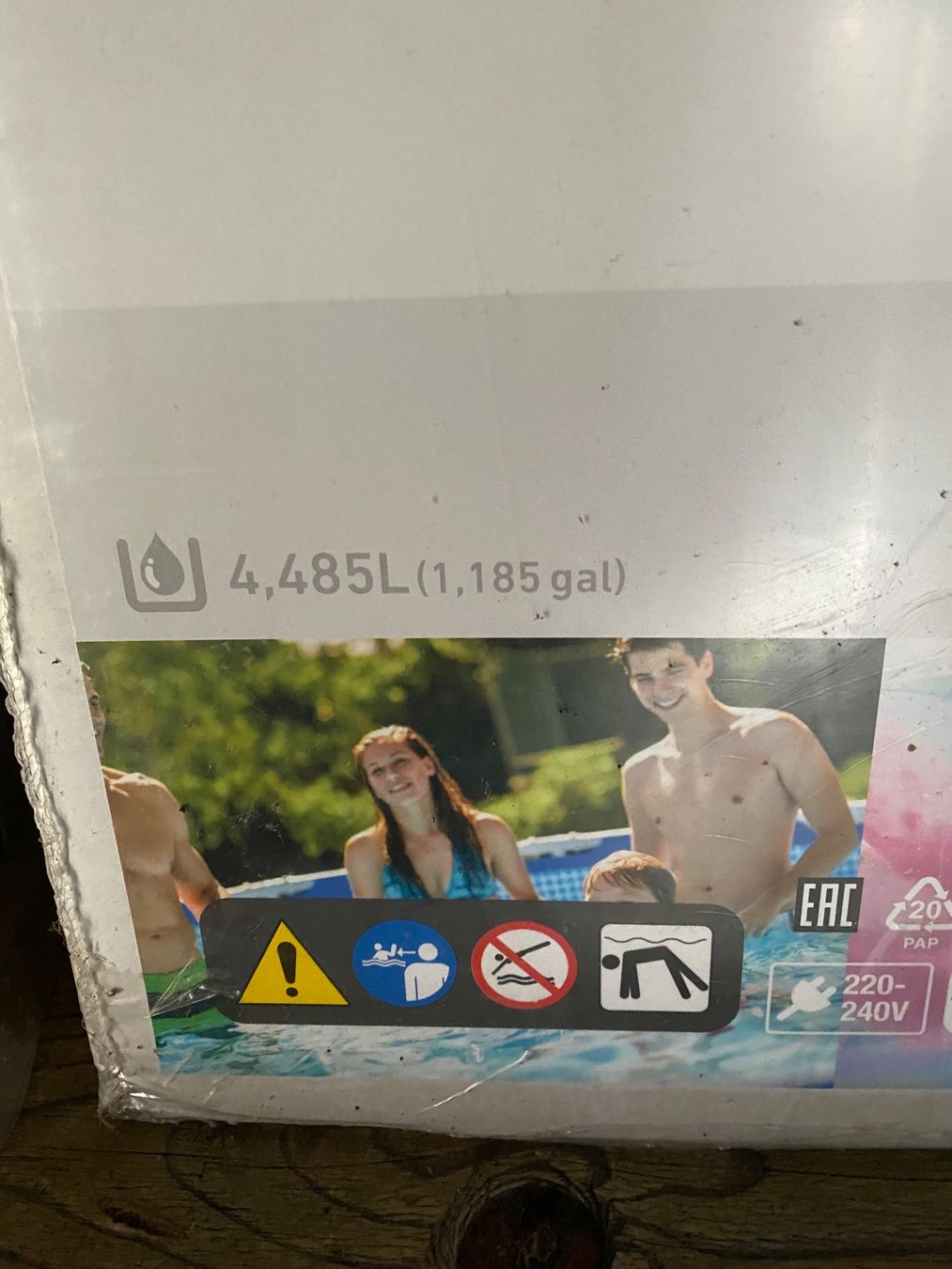 Intex Piscine: NEU Intex Pool mit Stahlrahmen rund – Nuovo e nell'imballaggio originale da Ottikon b.Kemptth. venduto da Remeny7 2