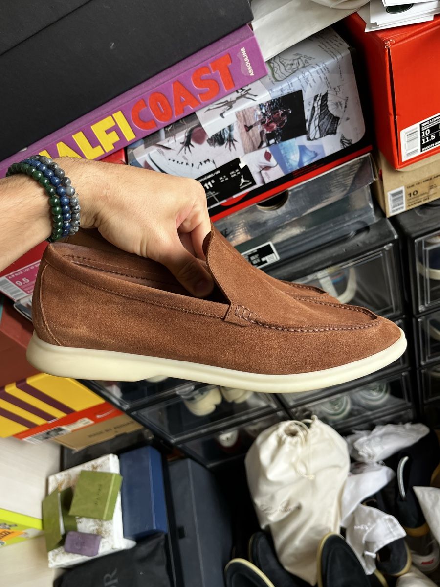 Loro Piana Scarpe da uomo: Loro Piana Summer Walk Brown – Usato da Genève venduto da 3M_JR