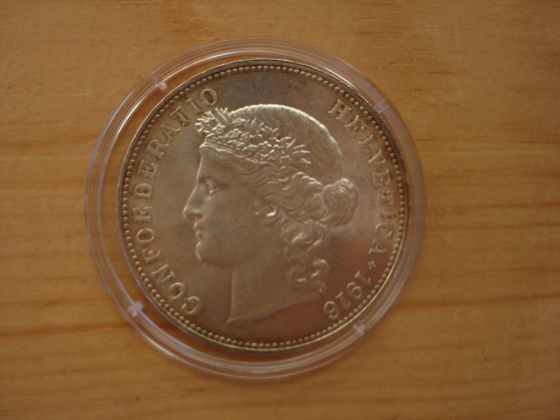 Tutti le monete: (Z) 5 Franken  1916  STGL- – Nuovo (secondo la descrizione) da Erlach venduto da Net-Coins