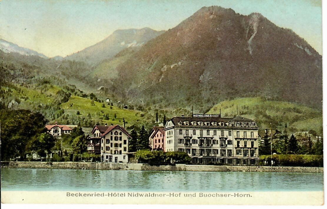 Ansichtskarten: Beckenried – Gebraucht aus Hochdorf von Ziegel-16
