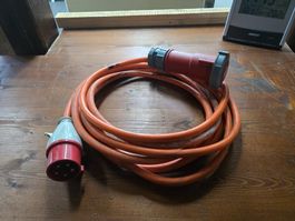 Profi Pur Pur Verlängerungskabel 32 Amp. ca. 7m ab 1.-